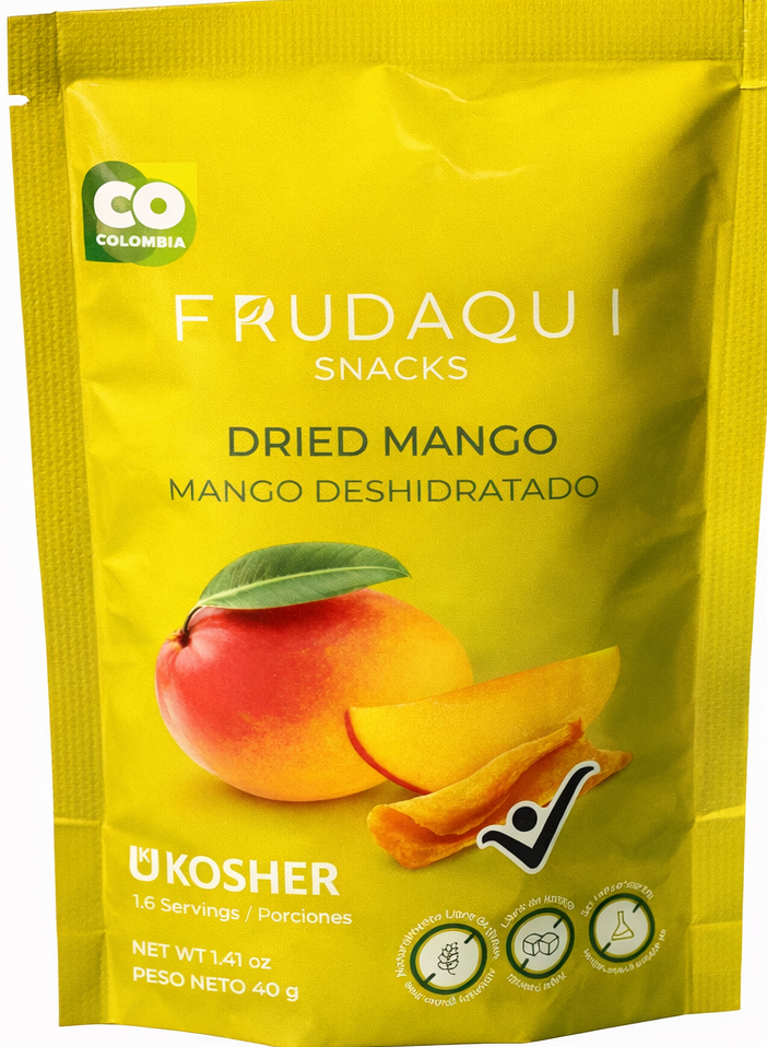 Snack de Fruta Deshidratada Mango x40g